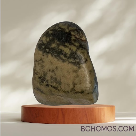 Lightly Tumbled Green Serpentine - Natural Stone