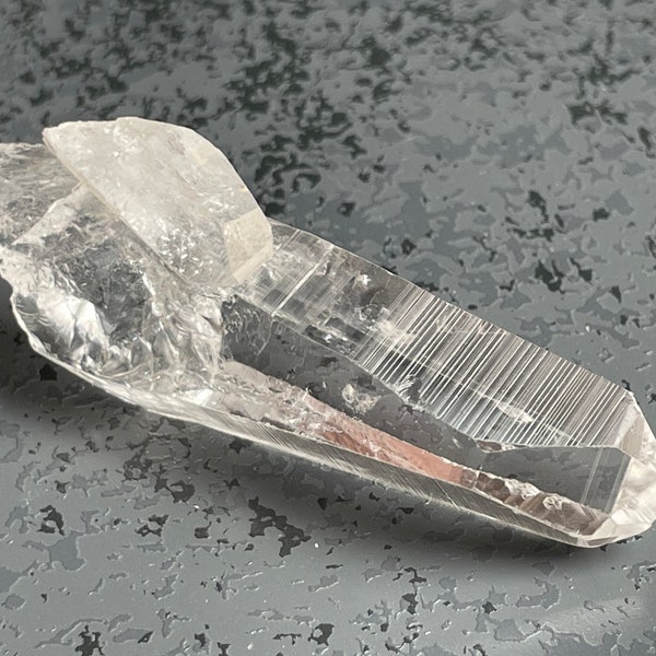 High Luster Lemurian Quartz Water & Glass Clear from Colombia , 5.5 cm , healing , meditation , chakra