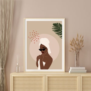 Wall Art Prints, Art Prints, Wall Art, Wall Decor, Wall Art Printable, DIGITAL DOWNLOAD, African American Art, Black Woman Art, Black Art