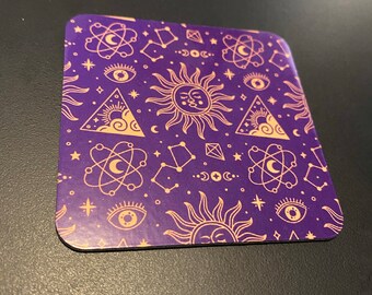Sun and Constellation Pattern Magnet | Sublimated Magnet, Fridge Magnet, Refrigerator Magnet, Magnet Gift