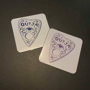 Ouija Planchet Magnet | Sublimated Magnet, Fridge Magnet, Refrigerator Magnet, Magnet Gift