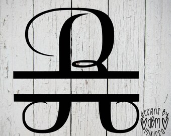 Download Split Letter B Svg Split Monogram Svg File Split Letter ...