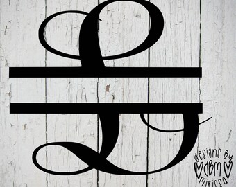 Download Split letter l svg | Etsy