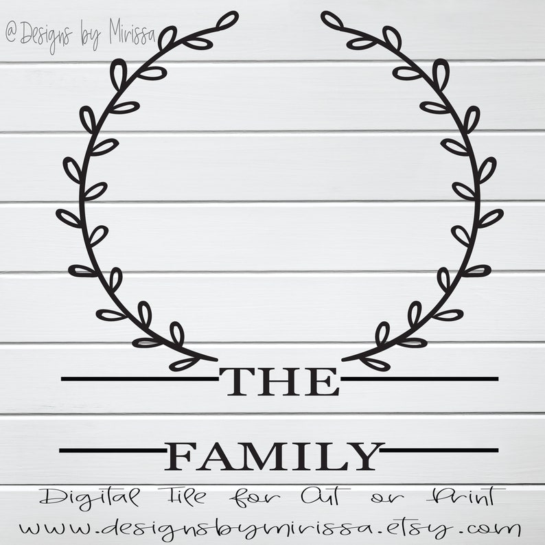 Free Free Last Name Monogram Svg