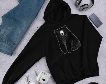 Camping Sweatshirt | Bear Sweatshirt | Nature Inspired