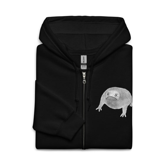 CLASSIC ZIPPER HOODIE Weird Frog Goblincore Goth Sweater Sweatshirt Folk Art Funny Birthday Housewarming Gifts Gothic Creepy Quirky Toad Etsy UK