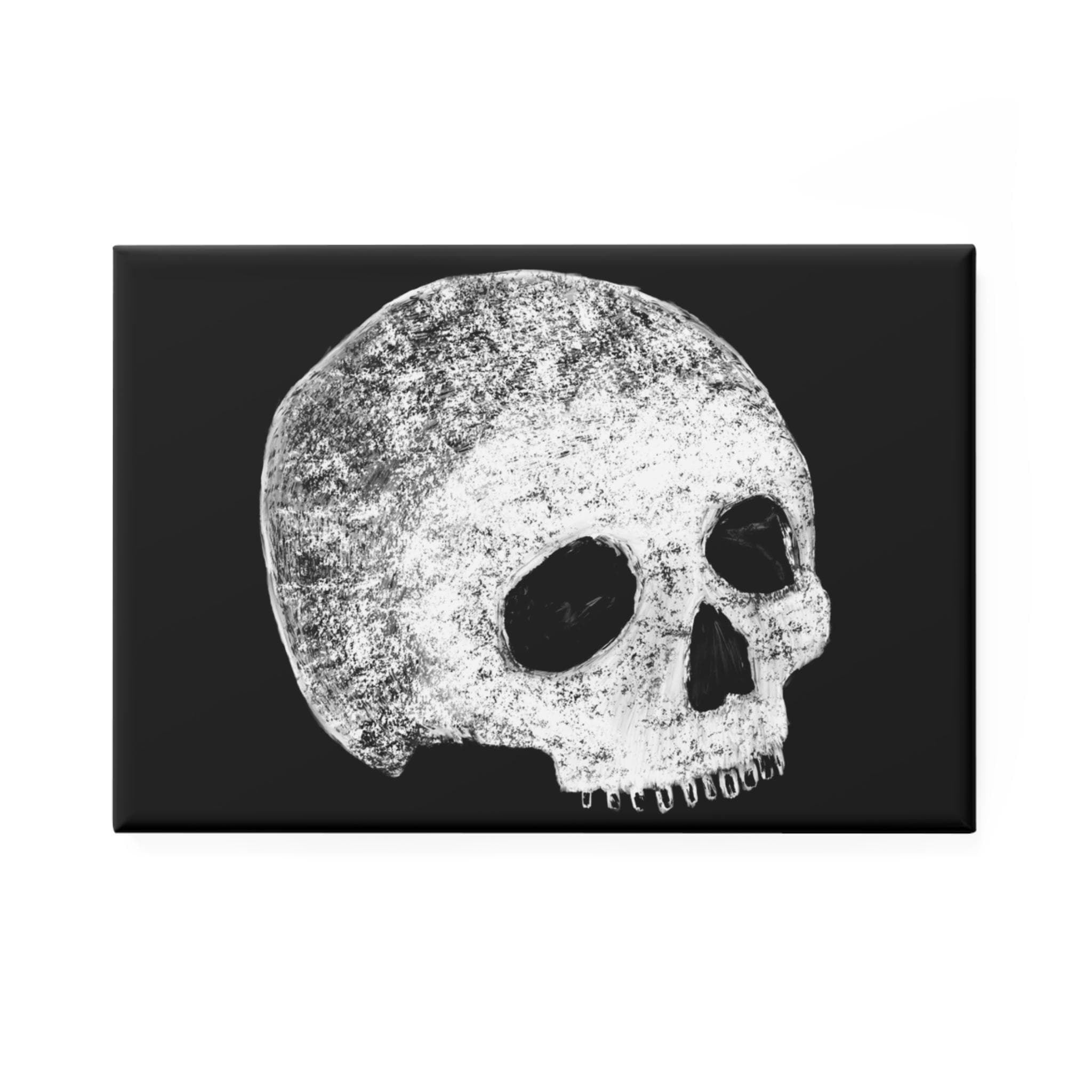 METAL FRIDGE MAGNET Skull Anatomy Skeleton Folk Art Weird Birthday Gifts Gothic Creepy Ghost Goth Punk Emo Witchy Dark Academia Spring Gifts