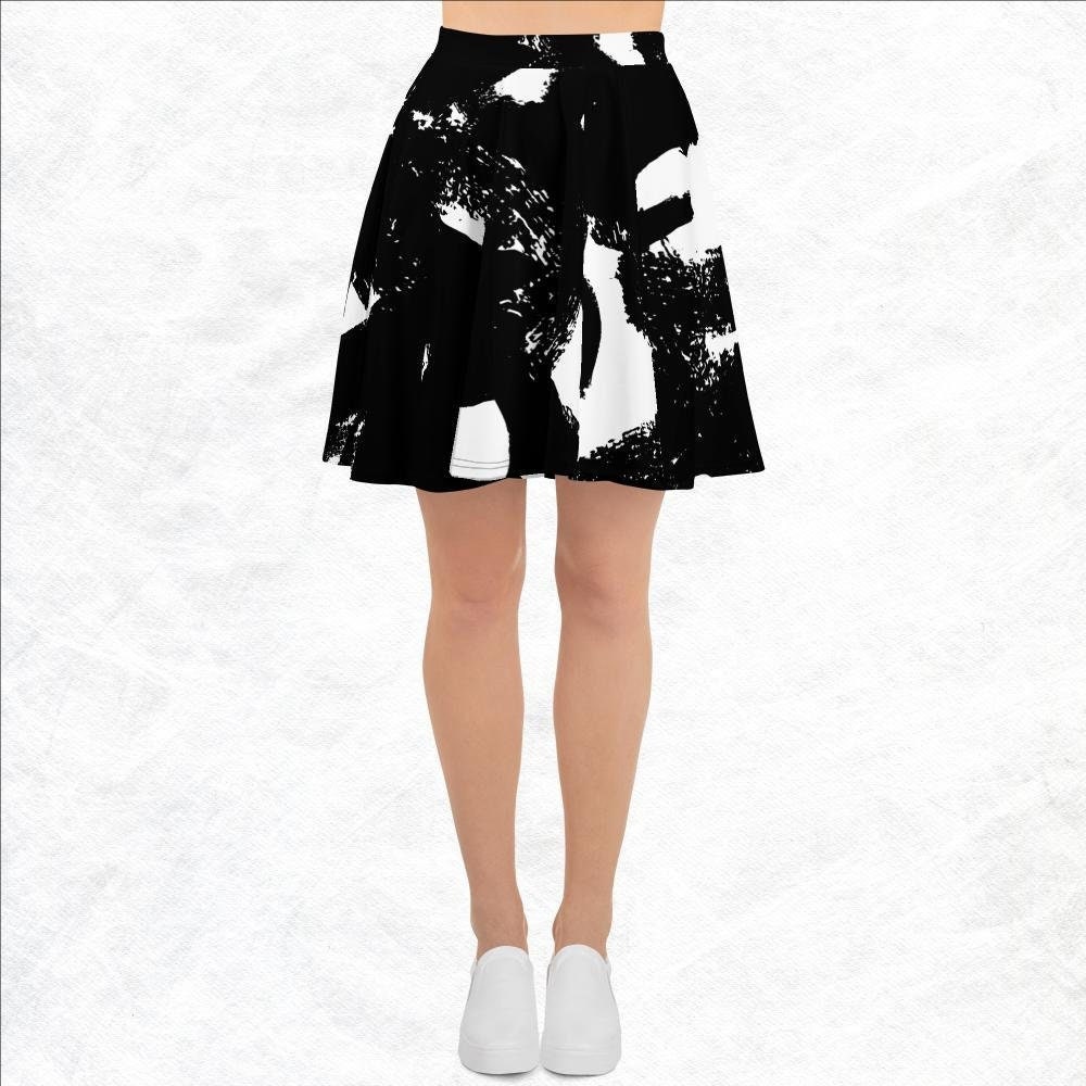 【Dior】button-front A-line skater skirt【ランク:A】 5WBM11SKTDY26B_E01?$