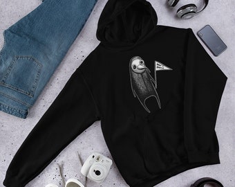 CLASSIC HOODIE Don't Panic Funny Plague Doctor Dark Academia