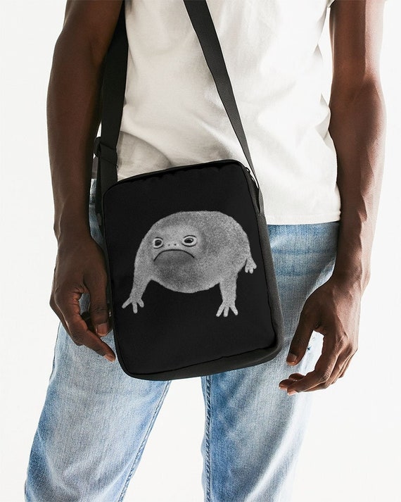 CRAZY FROG MESSENGER BAG... Frog Fuzzy Figural Crossbody Bag | Hot Topic main image 2