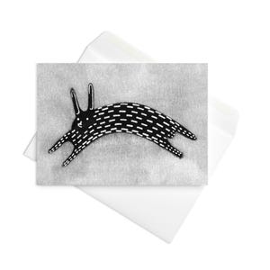 CARTE DE VOEUX Lapin noir Kawaii lapin cadeaux Illustration gothique originale fantaisiste pendaison de crémaillère gothique cadeau d'anniversaire mignon trouvailles de printemps