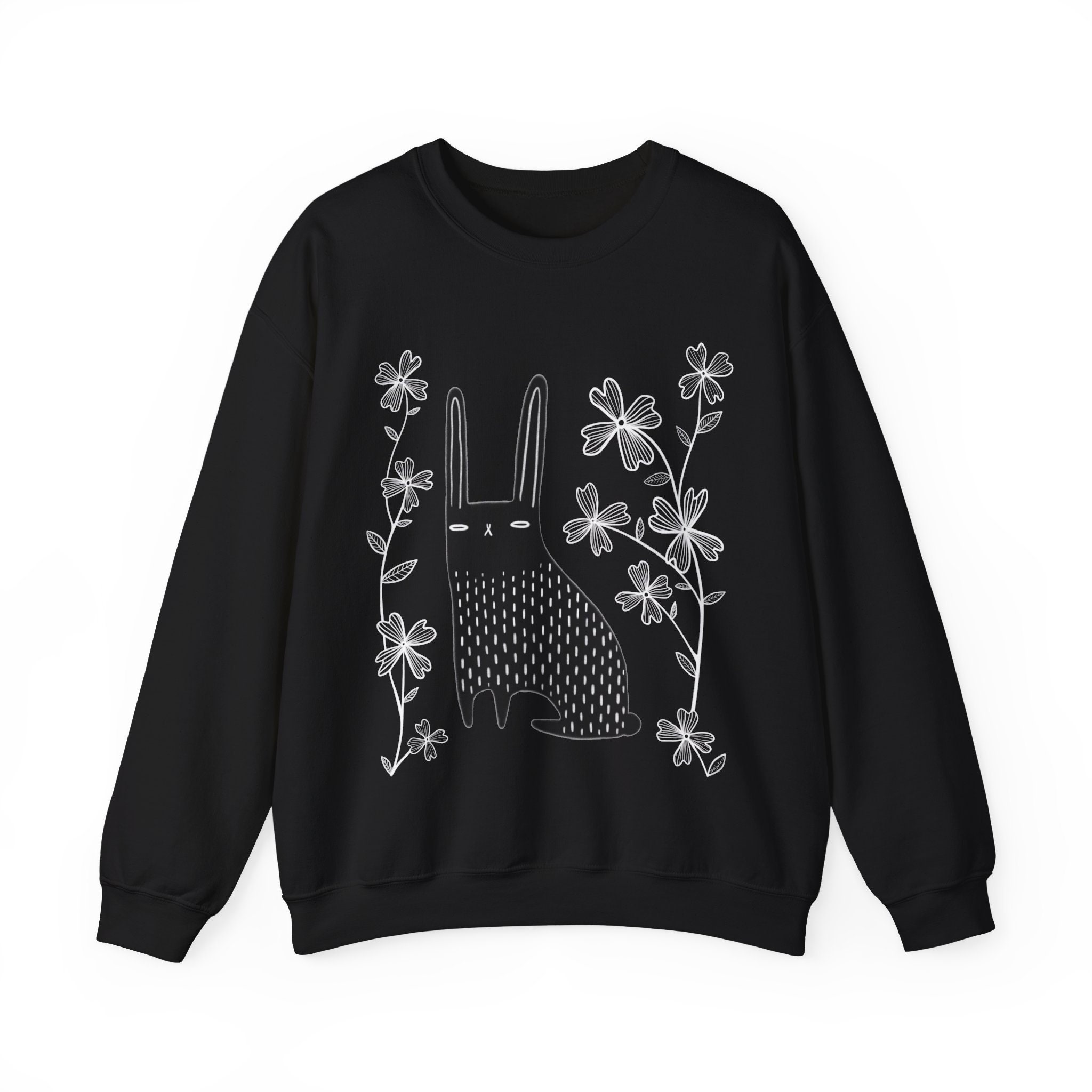 Rabbit print jumper discount