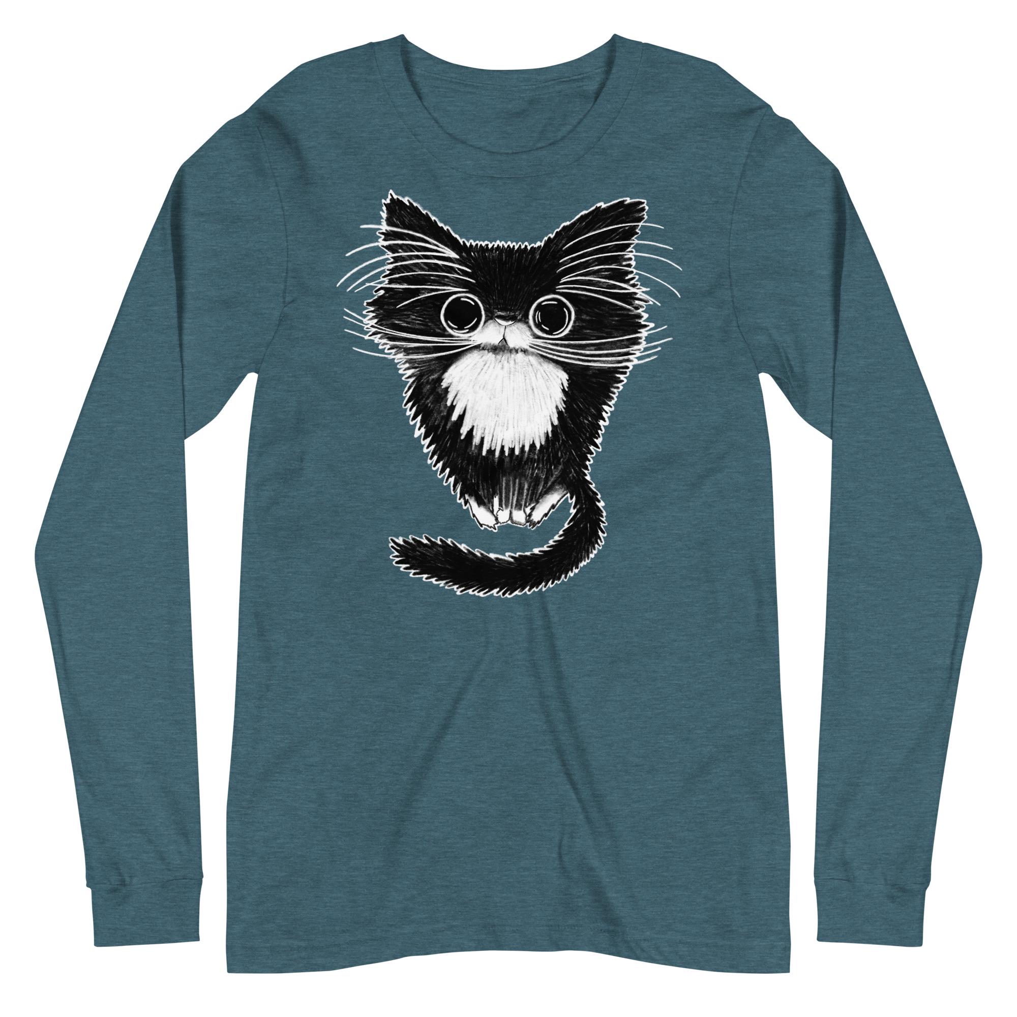 FACT POP PUNK CAT LONGSLEEVE Tee Lサイズ Punk Cat Women's T-Shirt – 6DS