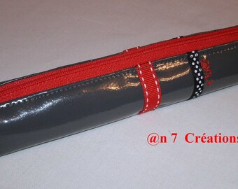 Mini grey, red and black kit, for a few pens