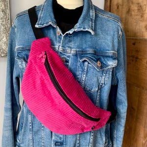Pink fanny pack
