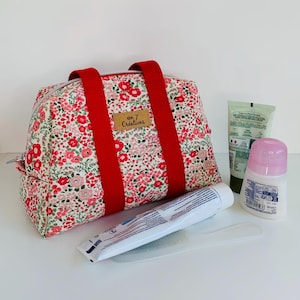 Grande trousse de toilette printanière