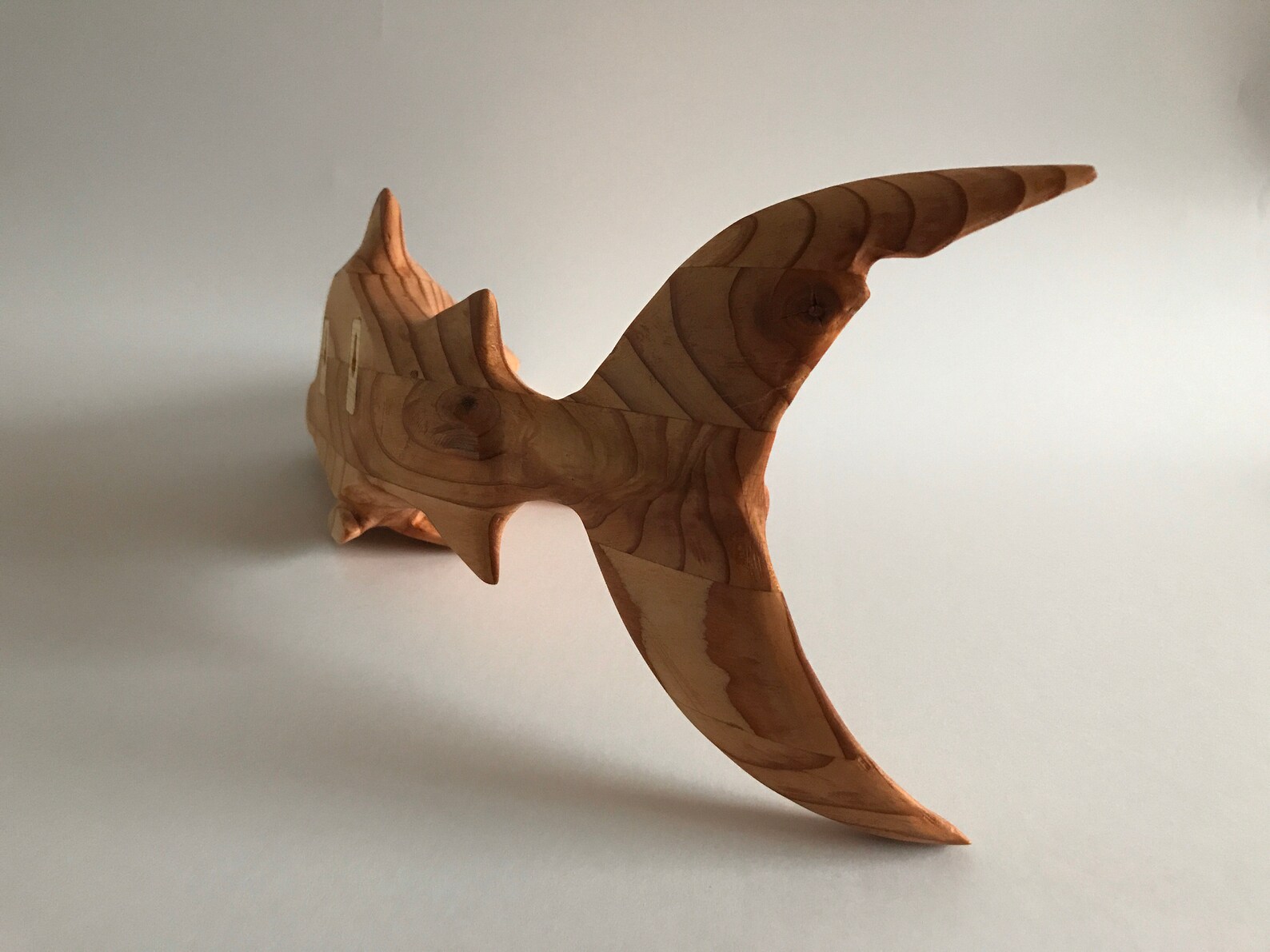 Handcarved Original Wood Great White Shark WALL ART Coastal Art/decor