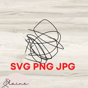 Krabbels svg handgetekende doodles svg kindertekeningen svg kinderen tekenen png doodle kunst svg handgetekende kunst krabbels png nail art png lijn Set 103