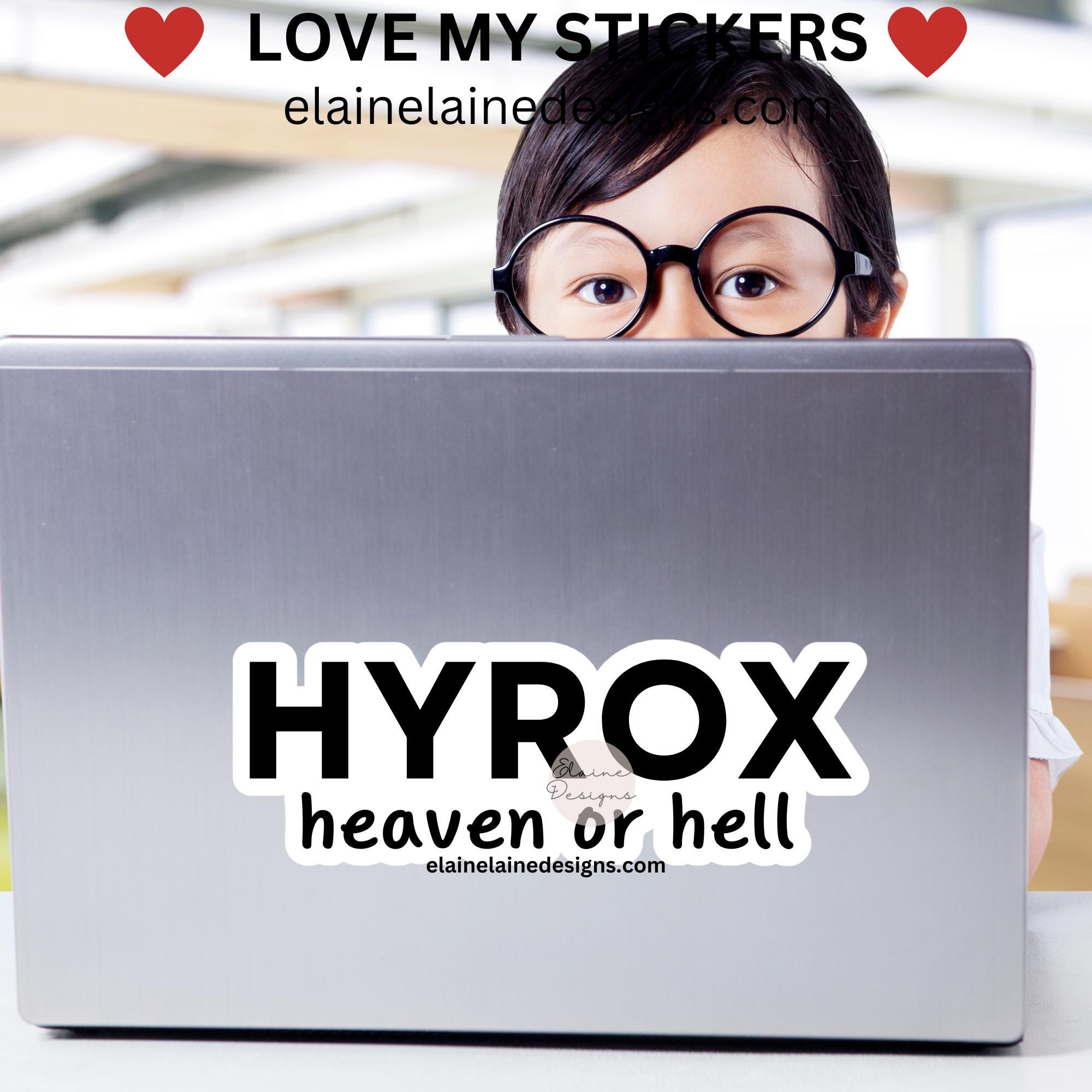 Hyrox Sticker, High Performance Sticker, Hyrox, Endurance Sticker, 1k ...