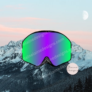 Sticker ski, sticker ski, sticker lunettes, lunettes de ski, sticker lunettes de neige, sticker snowboard, snowboard, sticker casque, hiver 8