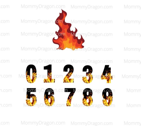 Flames Racing Numbers Push & Pull Toys Toys & Games Flaming Numbers Bundle 3 Racecar Numbers ...