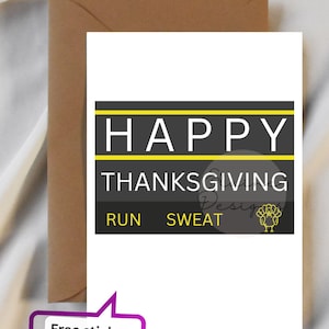 Hyrox Erntedank Karte, Hyrox Thanksgiving, Happy Thanksgiving, Erntedank, Hyrox Thanksgiving, EED-CARDS-5