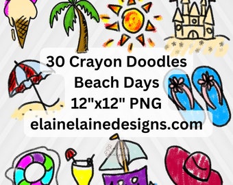 Crayon Doodles, Crayon drawings, Crayon png, png, crayon, crayon scribbles, beach days, beach, summer, summer doodles, handdrawn, sun, 524