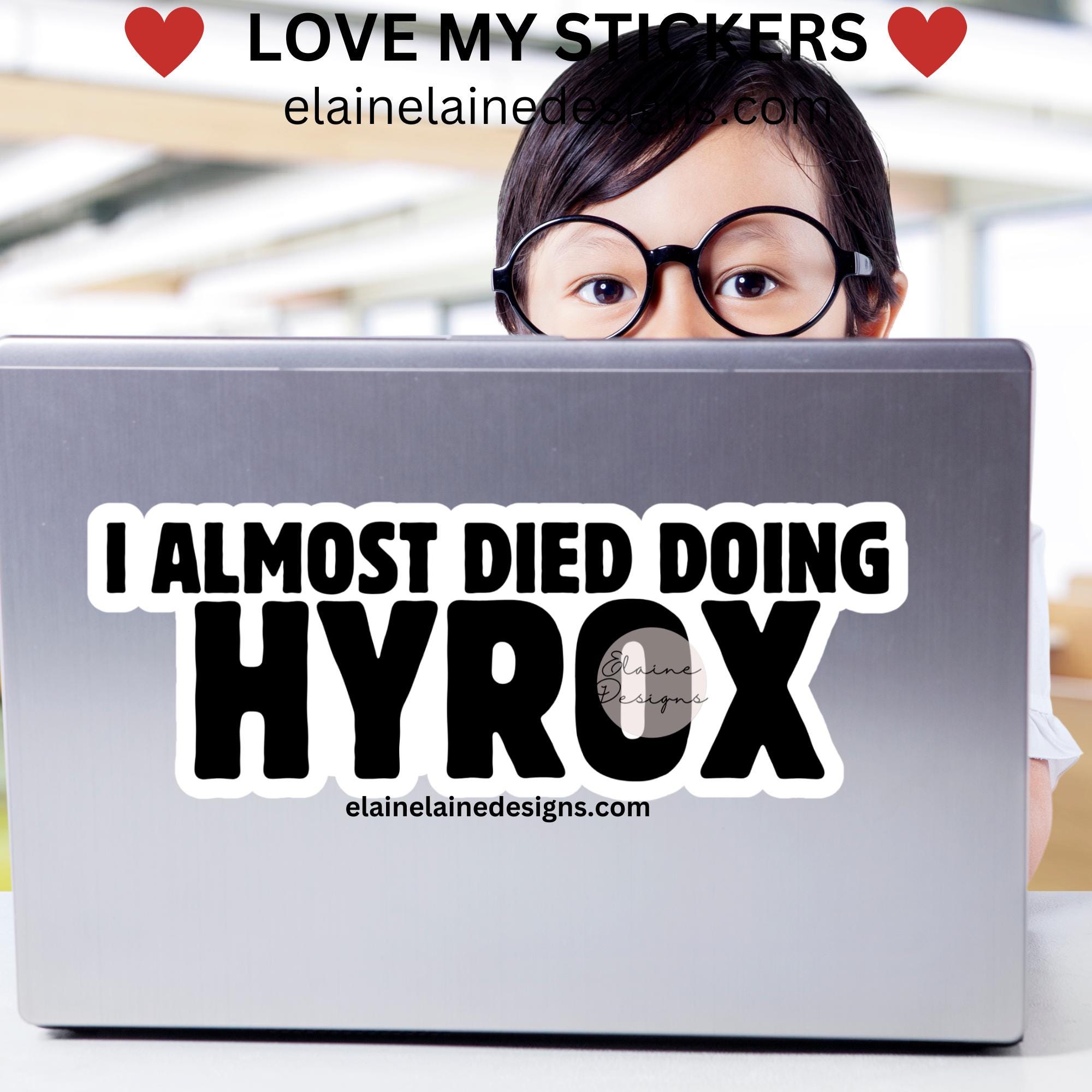 Hyrox Sticker, High Performance Sticker, Hyrox, Endurance Sticker, 1k ...