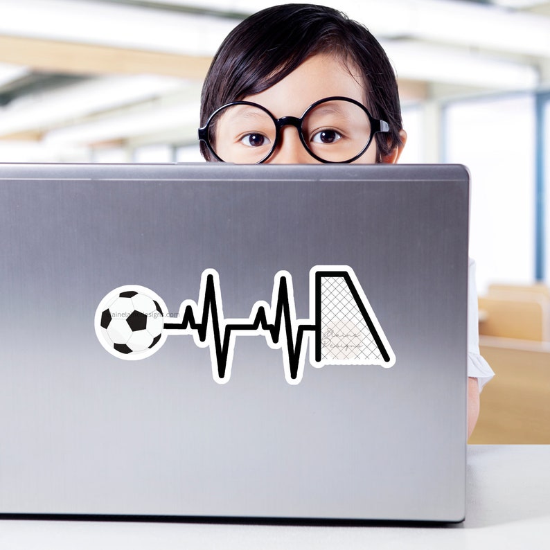 Soccer Sticker, Soccer Ball Sticker, Score Heartbeat Sticker, Scoring ...