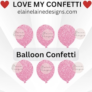 Confettis de ballons | Paillettes dorées, bleues et roses | Dispersion de table de fête | Anniversaire, Baby shower, Shower nuptiale, Décoration de jeune fille, EED-C-26
