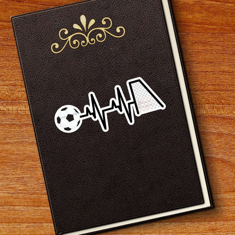 Soccer Sticker, Soccer Ball Sticker, Score Heartbeat Sticker, Scoring ...