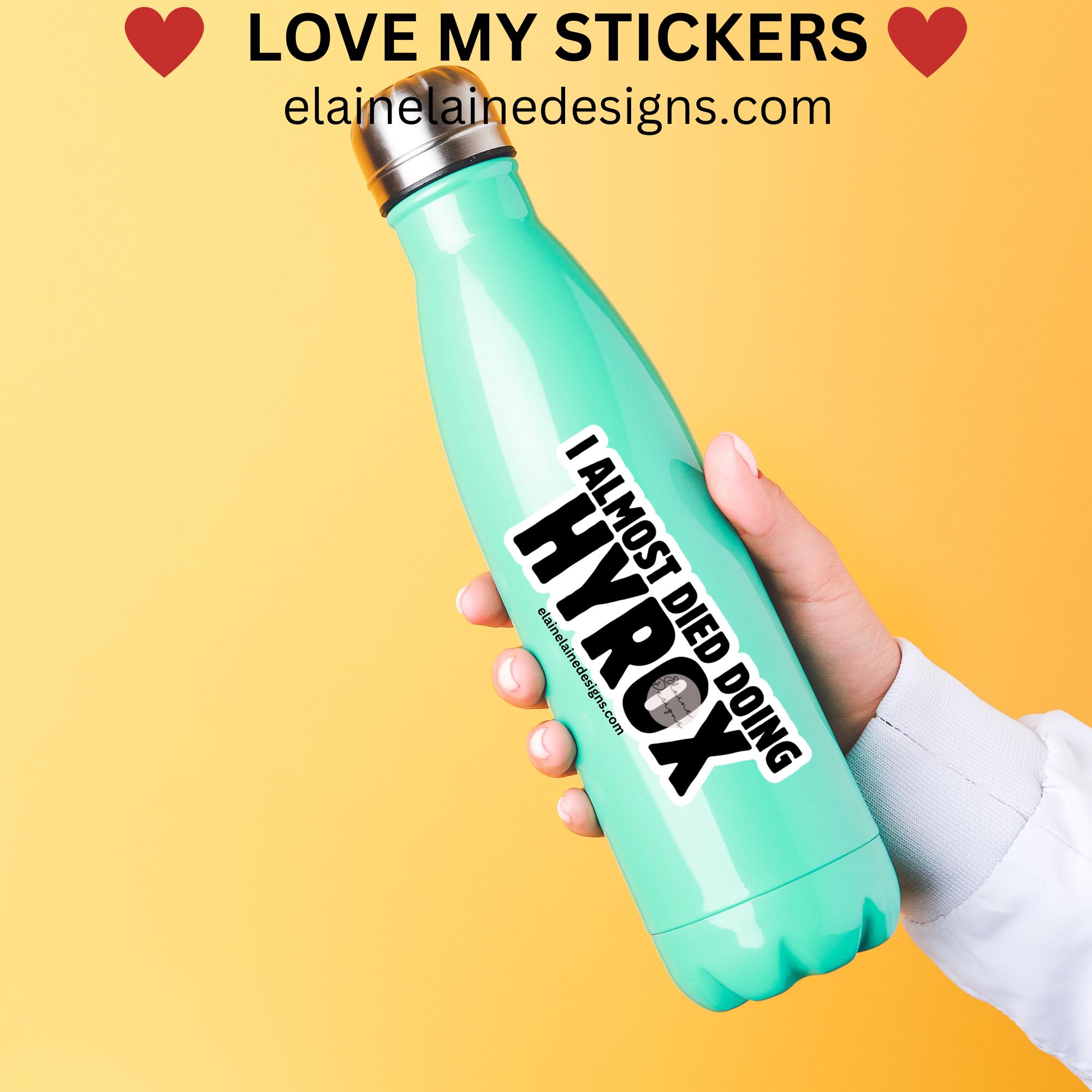 Hyrox Sticker, High Performance Sticker, Hyrox, Endurance Sticker, 1k ...