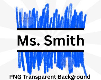 Crayon monogram, Crayon split monogram, crayon scribbles, crayon clipart, crayon, crayola, frame, crayon doodles, school, blue, png, 587