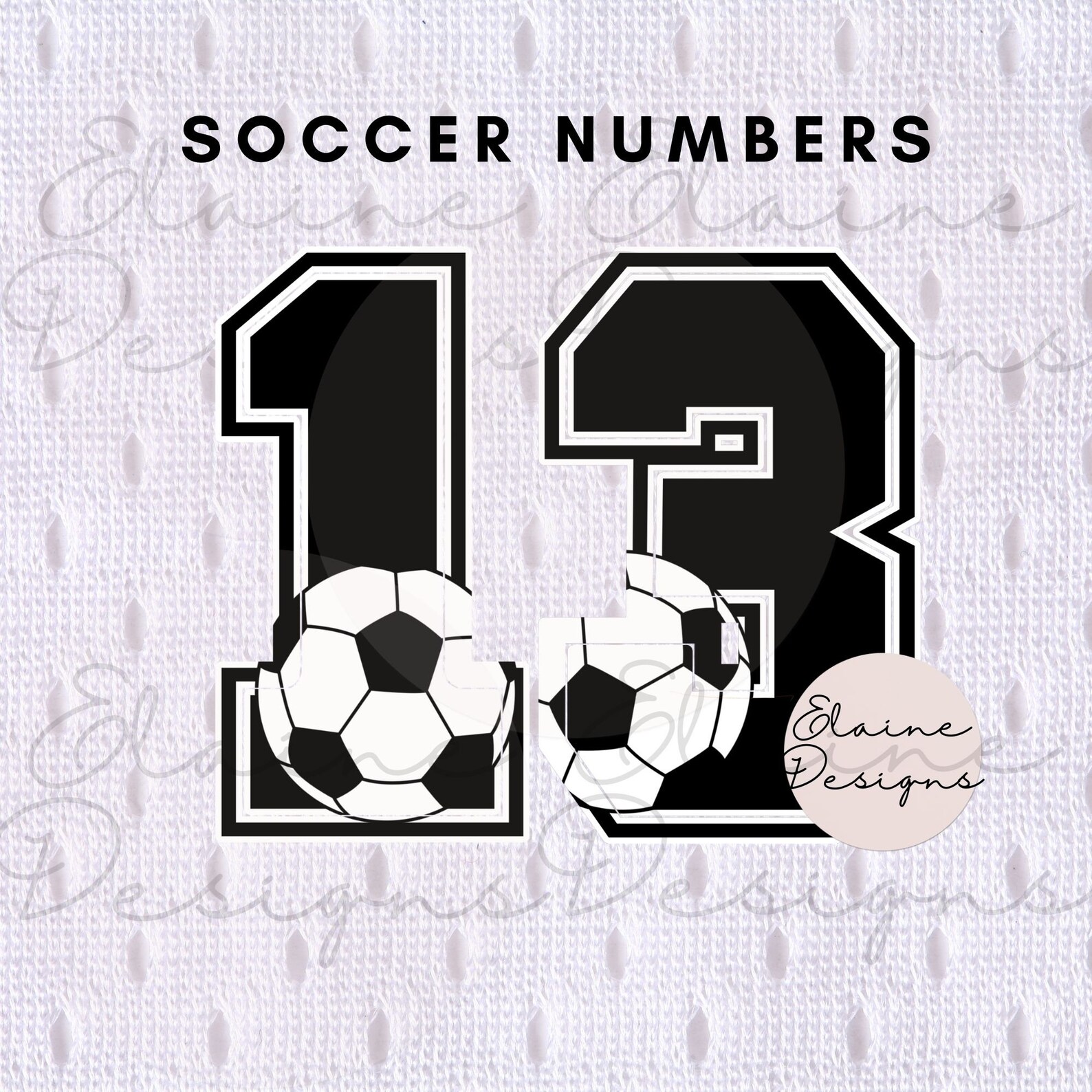 Soccer Numbers Varsity Numbers Svg Sports Numbers Svg Soccer Ball