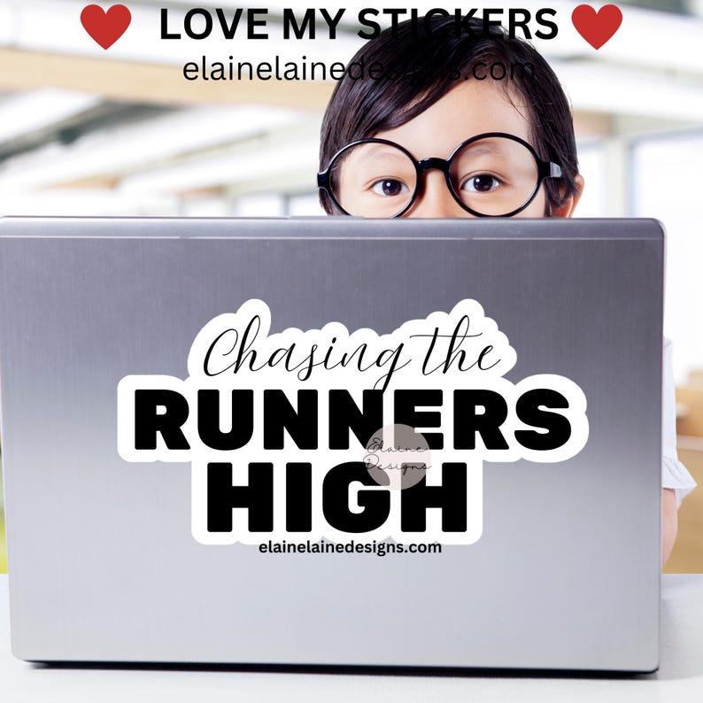 Run Sticker, Running, Runner Sticker, Run, Runners High, Chasing the ...