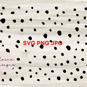 Hand Drawn Animal Skin cheetah Dot Polka dot Dotted Dots Spots Pattern Background Clipart PNG JPG Set 157