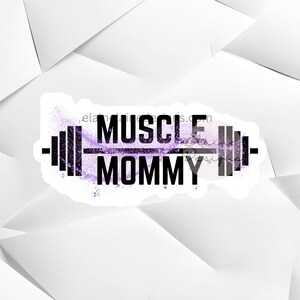 Adesivo Crossfit, adesivo mamma glitter viola, adesivo sollevamento pesi ragazza, mamma muscolo glitter, adesivo mamma muscolo, mamma sollevamento pesi 65