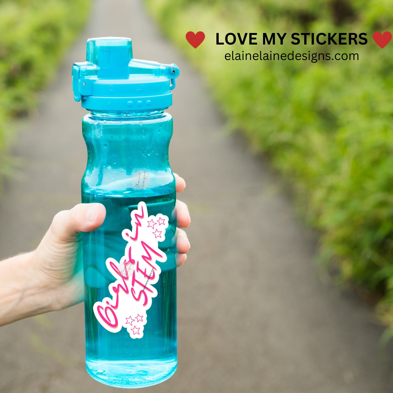 Stem Sticker, Girls in Stem, Women in Stem, Stem Heart, Science ...