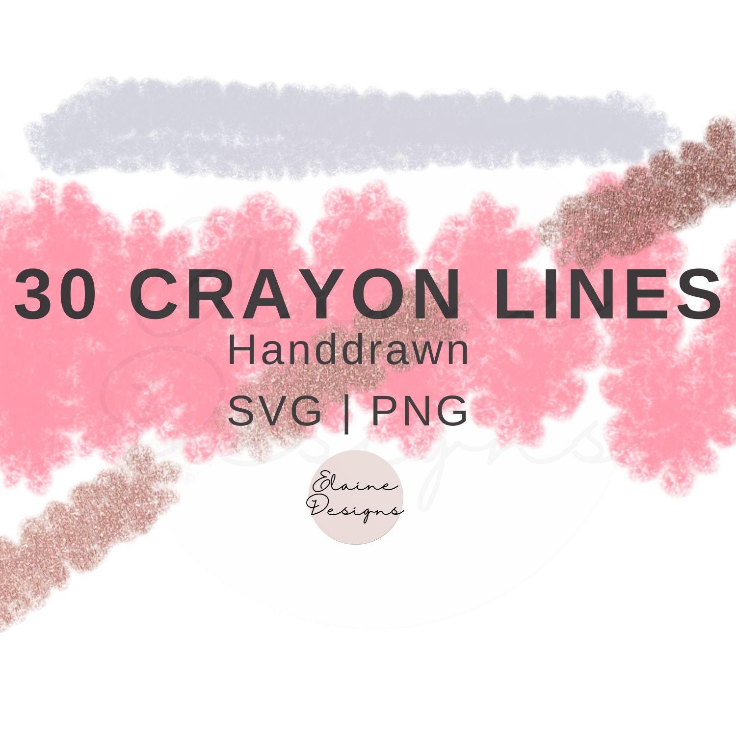 Crayon Lines Svg Handdrawn Lines Colorful Lines Crayola Line Crayon