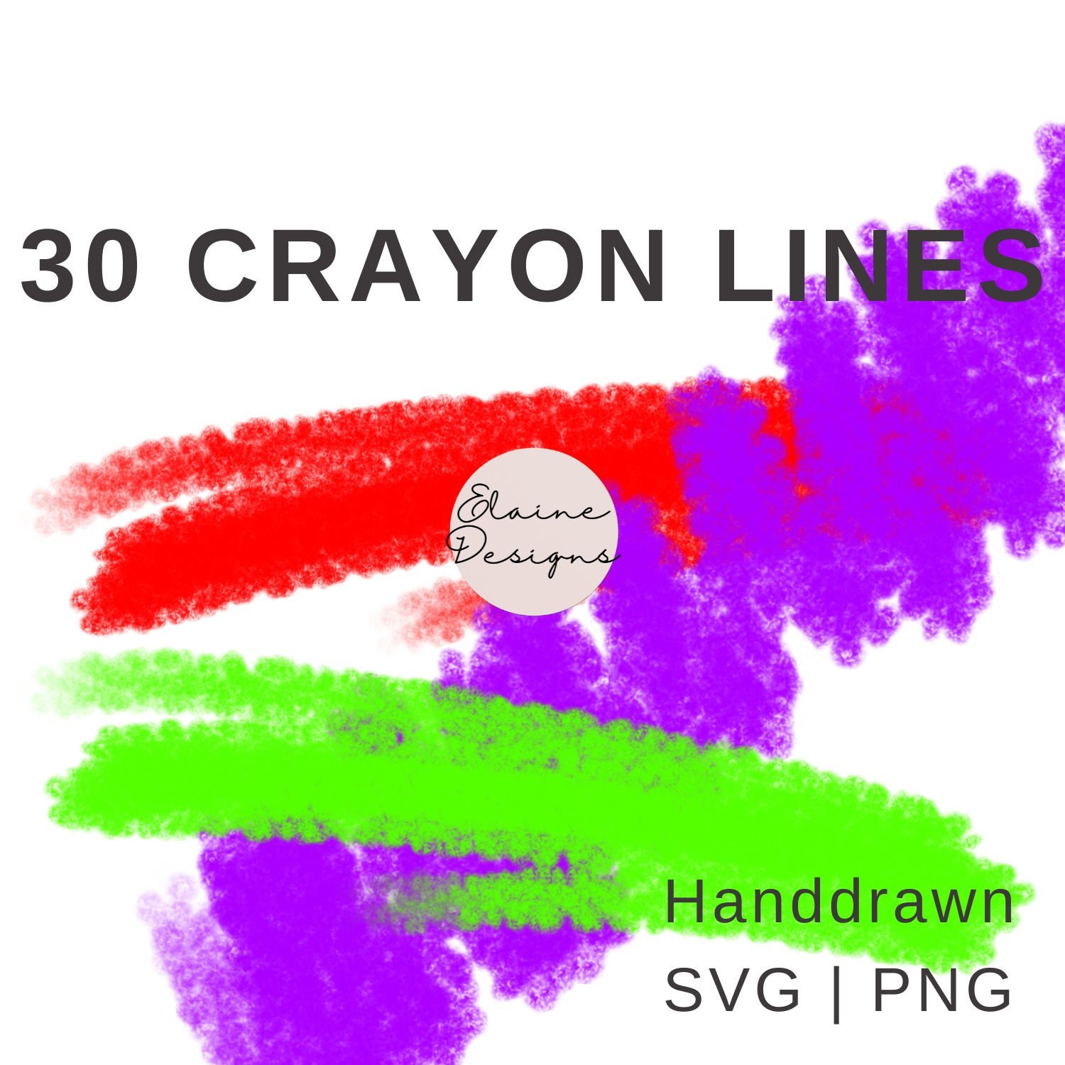 Crayon Lines Svg Handdrawn Lines Colorful Lines Crayola Line Crayon