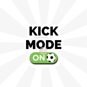 Soccer sticker, Soccer kick sticker, kick mode on sticker, Soccer ball sticker, soccer game sticker, soccer season 75