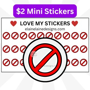 Geannuleerde sticker, geannuleerde plannersticker, sticker kruisplanner, plannersticker, stop, niet voltooid, nee, niet, annuleer-pictogram EED447