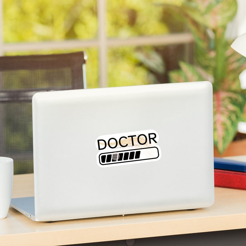Doctor Loading Sticker Doctor in Progress, It's Dr Actually, Doctorate, Doctoral Student ...