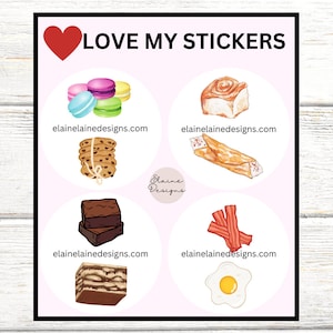 Stickers tennis, Stickers spins de tennis, Stickers spins raquettes de tennis, mégots de tennis, fête d'anniversaire tennis, cadeaux, stickers nourriture EED-SPIN-133