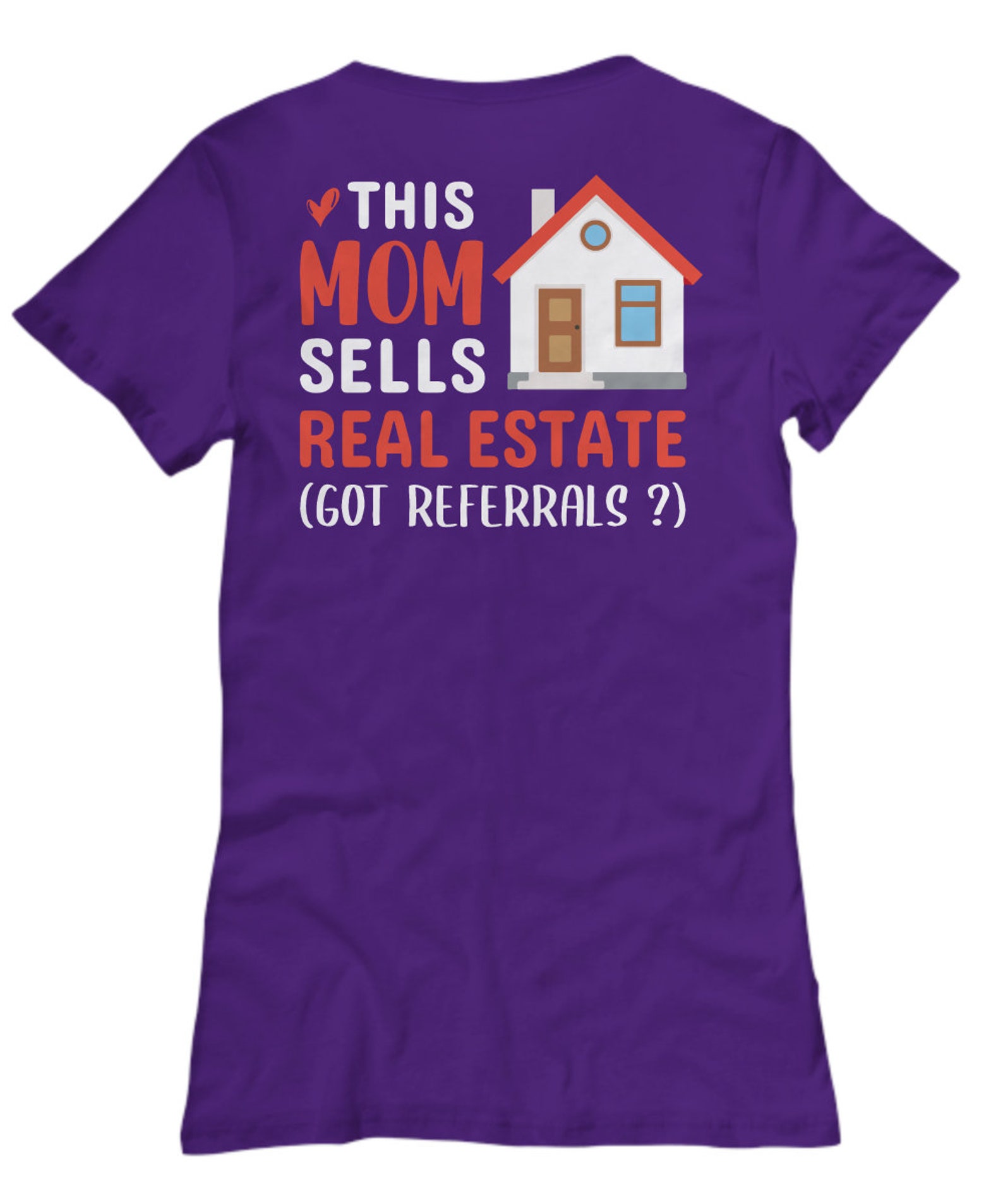 Mom sells real estate funny shirt Etsy