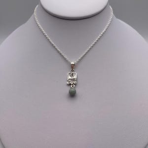 Imox - Alligatore - Giada Maya Nahual + Collana in argento