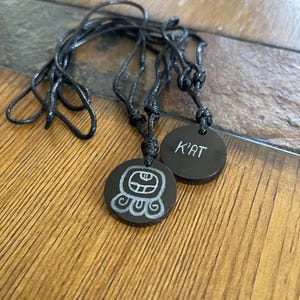 Kat- Spider- Maya Nahual Jade Pendant