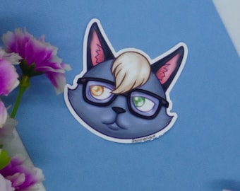 Raymond 2" Glossy Vinyl Sticker