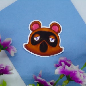 Tom Nook 2&quot; Glossy Vinyl Sticker