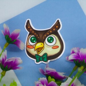 Blathers 2&quot; Glossy Vinyl Sticker